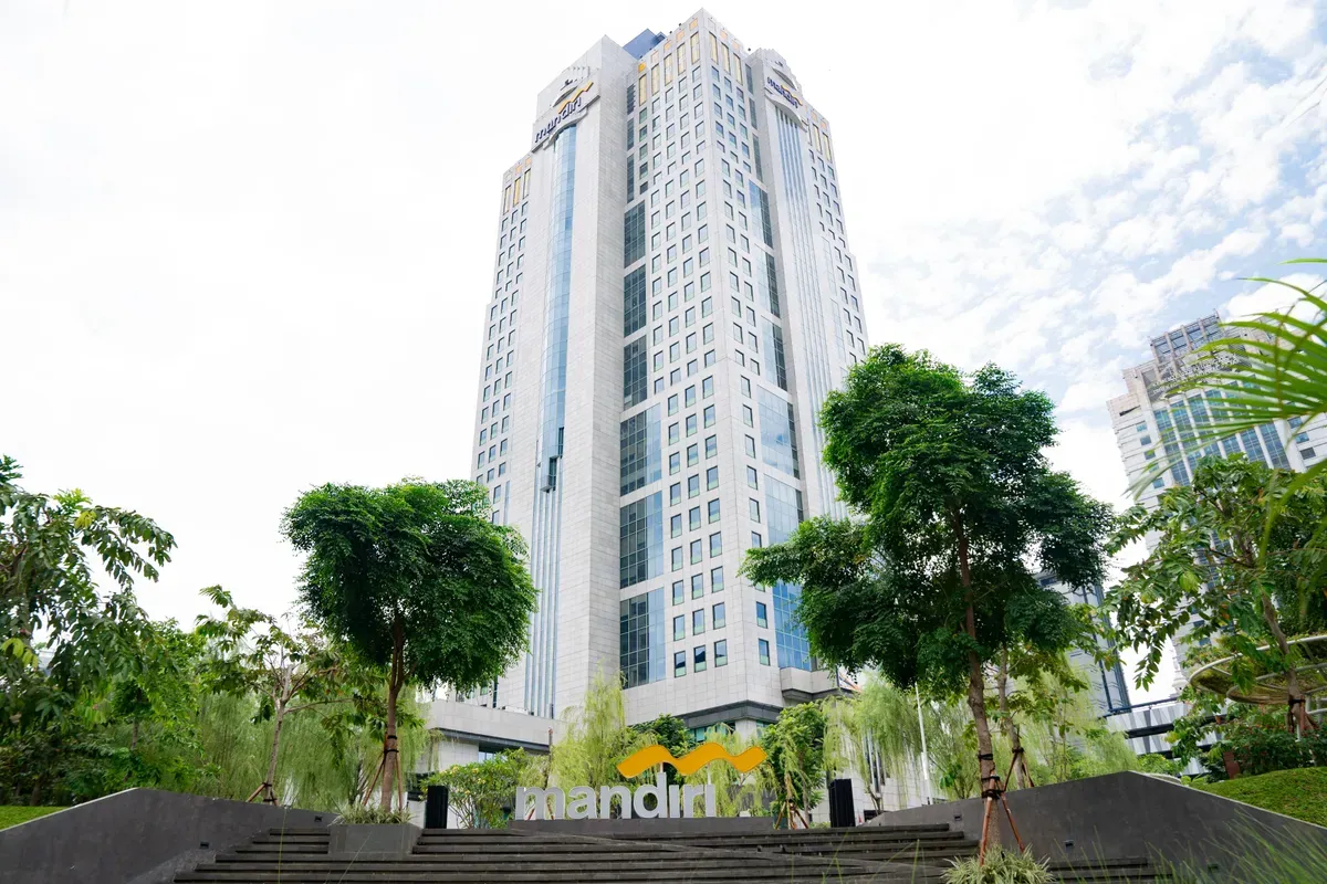 Gedung Bank Mandiri.