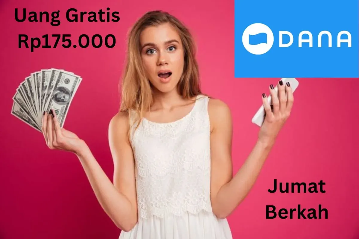 Selamat Anda bisa raih uang gratis Rp175.000 masuk ke dompet elektronik DANA. (Sumber: Poskota/Gabriel Omar Batistuta)