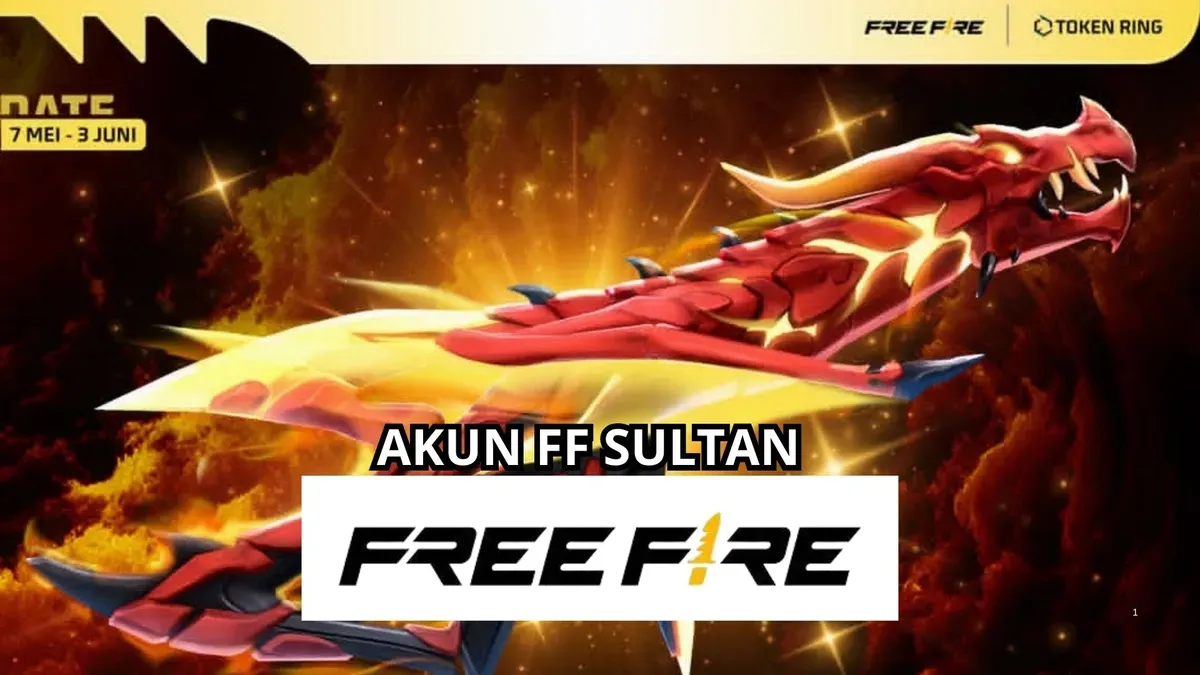 Klaim akun FF sultan gratis berisi hadiah skin senjata Evo Gun Draco M4A1 gratis. (Garena)