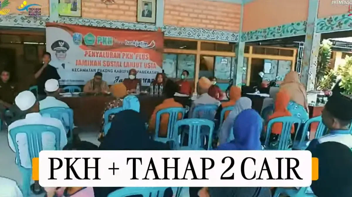 Wilayah yang menerima pencairan dana bansos Rp500.000 dari PKH Plus tahap 2 hari ini Kamis, 8 Mei 2025. (Sumber: YouTube/Naura Vlog)