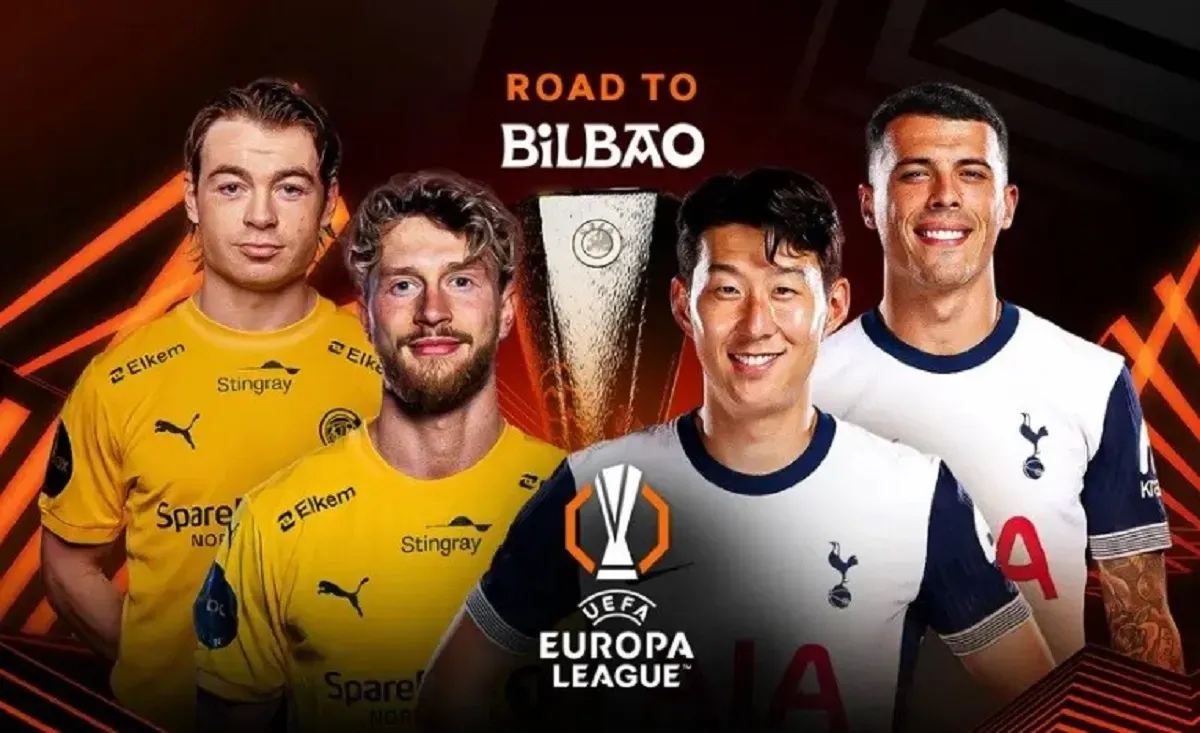 Streaming Bodo/Glimt vs Tottenham Hotspur pada pertandingan leg kedua semifina Liga Europa 2024-2025. (Foto: Vidio)