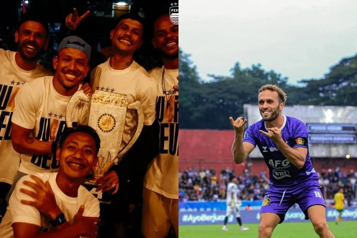 Ze Valente beri komentar kocak usai gol Fergonzi bantu Persib Bandung raih juara Liga 1. (Sumber: Instagram)