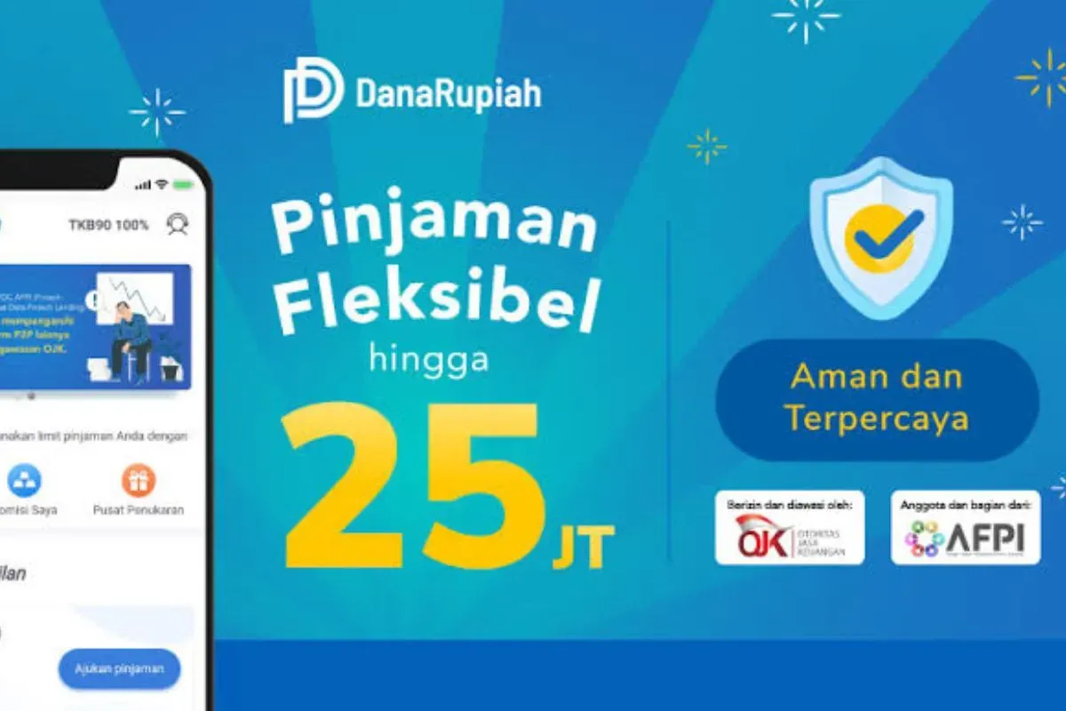 Cara ajukan pinjaman online di DanaRupiah. (Sumber: Pinterest)