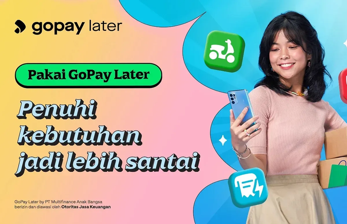 Cara aktifkan GoPay Later di aplikasi Gojek. (Sumber: Dok/gopay.co.id)