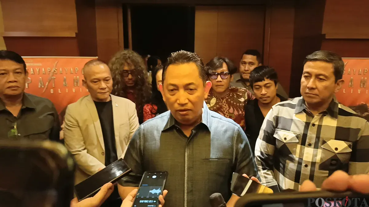 Kapolri Jenderal Listyo Sigit Prabowo saat ditemui di Pusat Perbelanjaan Plaza Senayan, Jakarta Pusat, Jumat, 9 Mei 2025. (Sumber: Poskota/Ali Mansur)