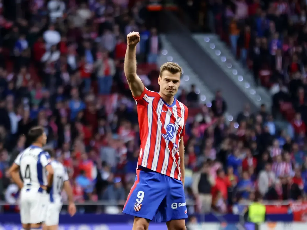 Alexander Sorloth memimpin Atletico Madrid menang telak 4-0 atas Real Sociedad, Minggu, 11 Mei 2025. (Sumber: @atleticodenadrid)