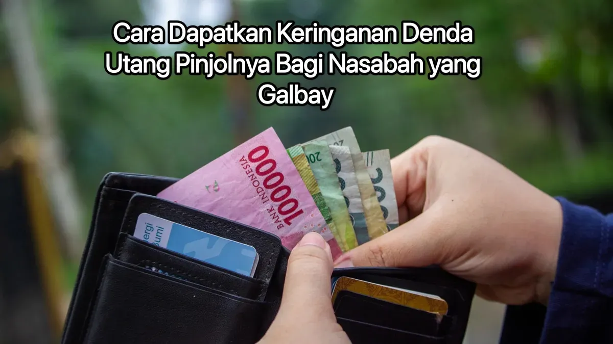 Cara dapatkan keringan denda utang pinjol. (Canva)