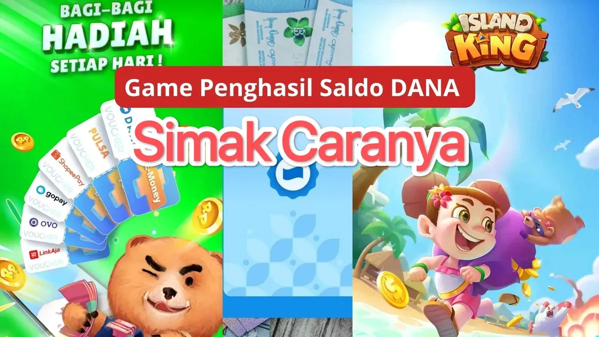 Game penghasil saldo DANA gratis. (Mager)