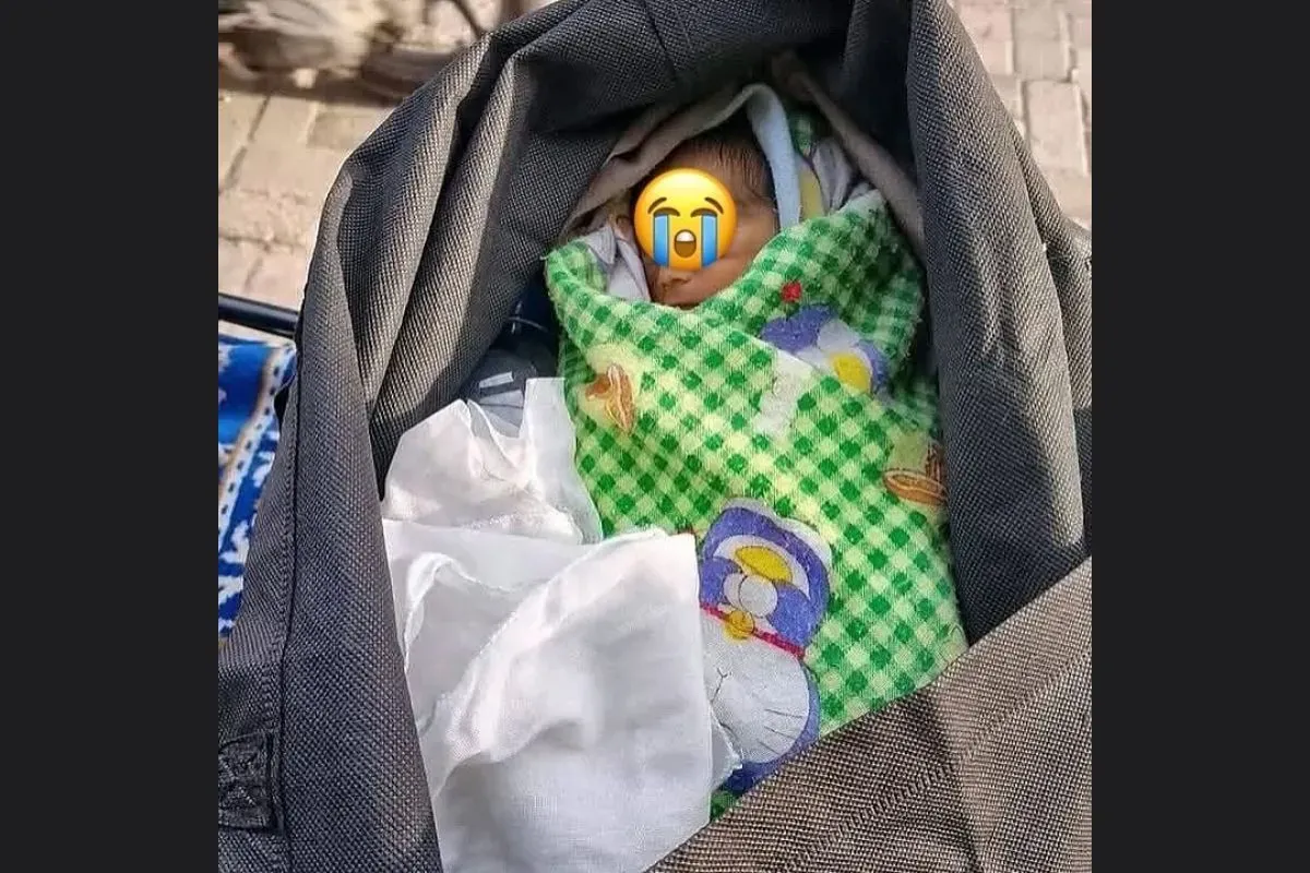 Bayi hasil hubungan terlarang kakak adik di Medan (Sumber: Instagram/@info.updatee)