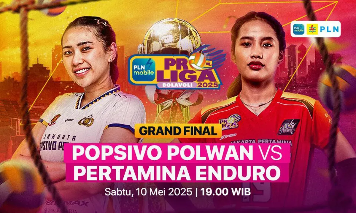 Link live streaming final Proliga 2025 Popsivo Polwan vs Enduro. (Sumber: Vidio)
