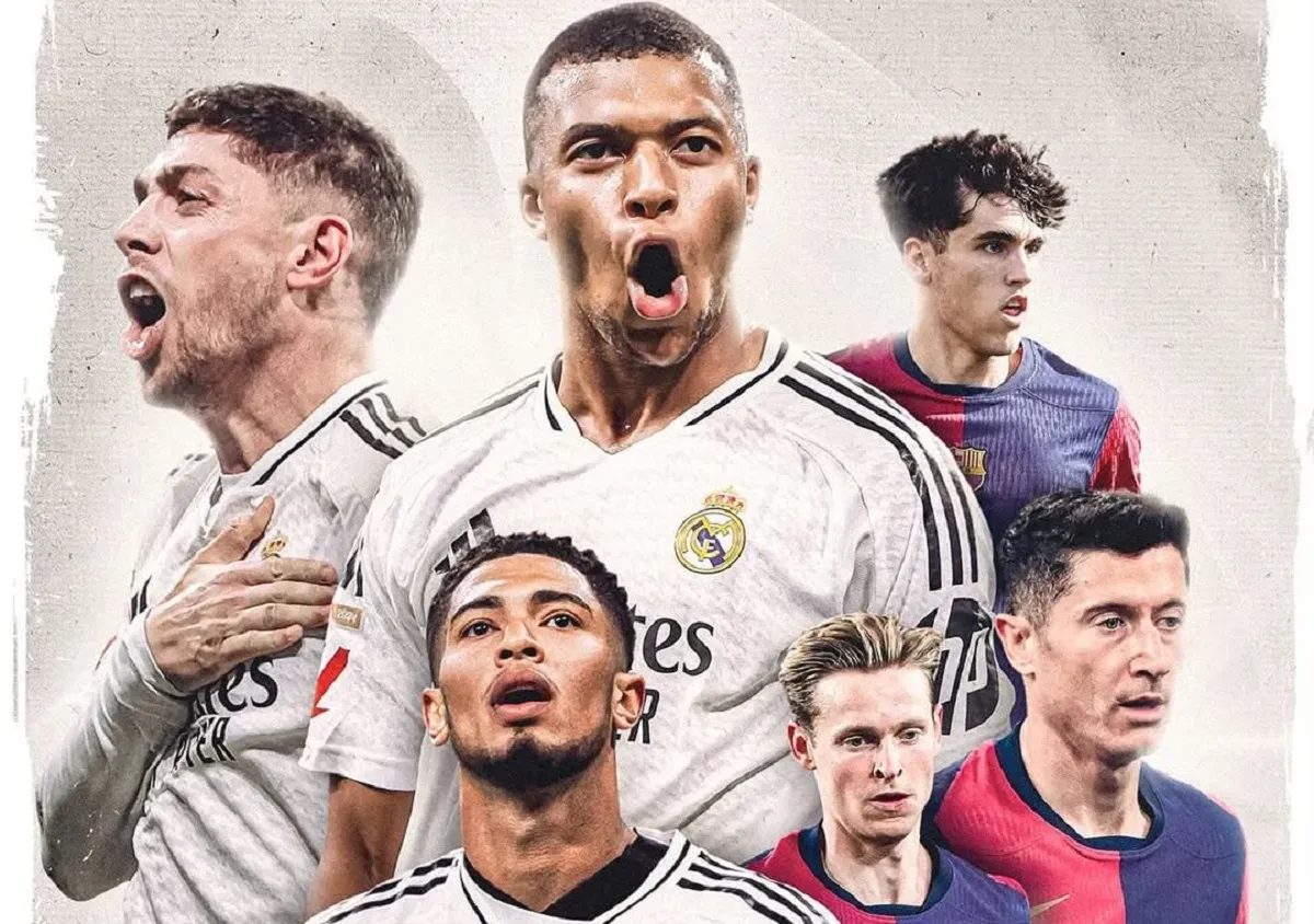 Streaming Barcelona vs Real Madrid. (Foto: Instagram/@realmadrid)
