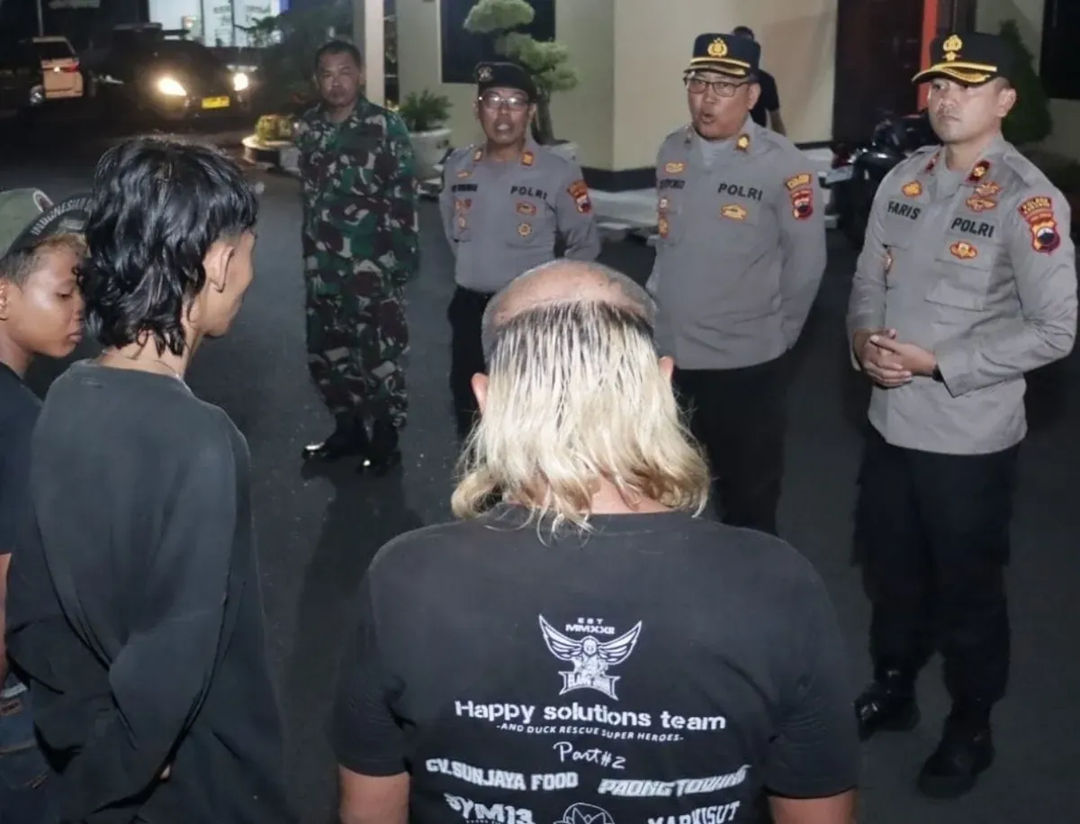 Polda Jateng amankan 360 orang dalam Operasi Aman Candi 2025. Preman, juru parkir liar, balap liar hingga penjual miras ilegal disikat! (Sumber: Dok Polda Jateng)