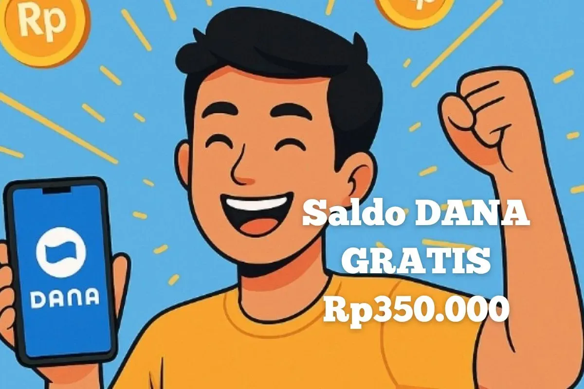 Klaim saldo DANA gratis Rp350.000 lewat cara-cara mudah yang langsung cair ke e-wallet. (Sumber: Poskota/Syania Nurul Lita Baikuni)