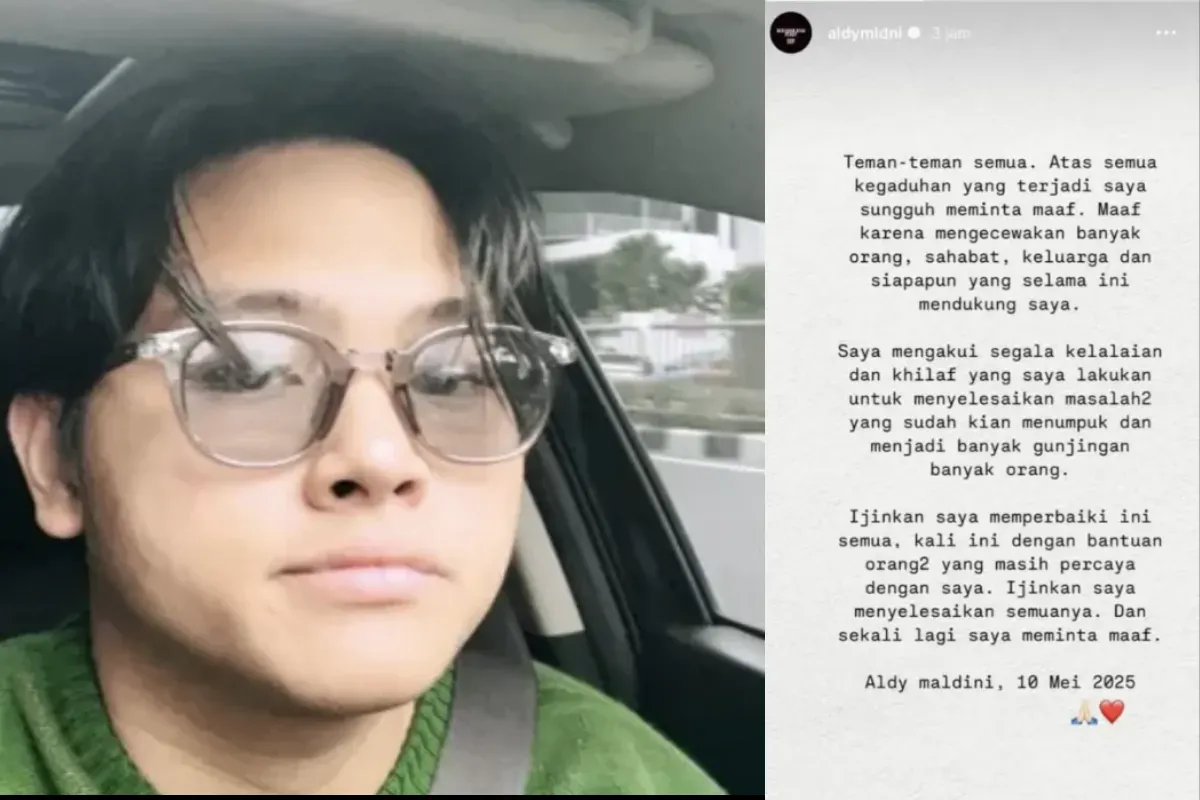 Aldy juga menyampaikan bahwa dirinya berkomitmen untuk memperbaiki kesalahan dan menjalin komunikasi dengan pihak-pihak terkait untuk menuntaskan masalah ini. (Sumber: X/@buwungkepin)