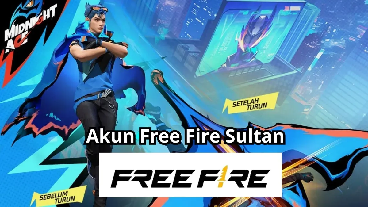 Klaim akun FF sultan gratis 2025. (Garena)