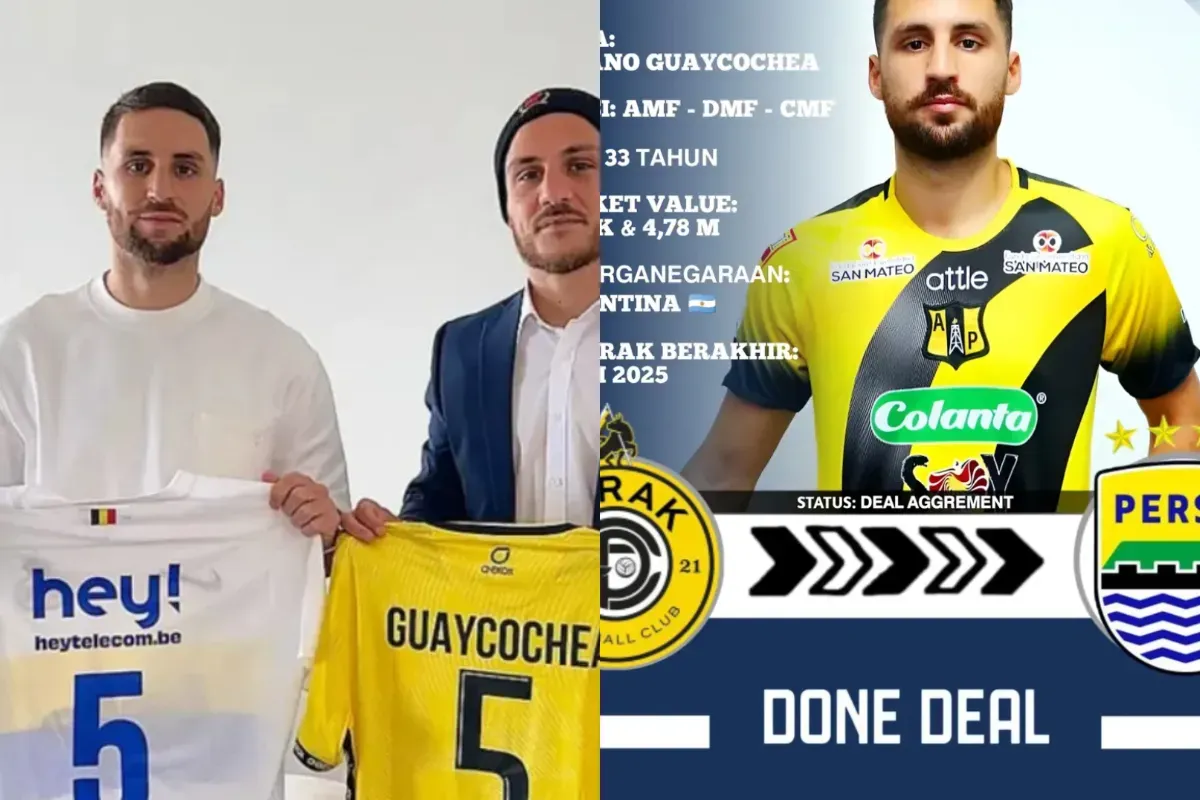 Persib Bandung dirumorkan telah sepakat dengan gelandang serang asal Argentina, Luciano Guaycochea. (Sumber: Instagram/@ownerwakanda)