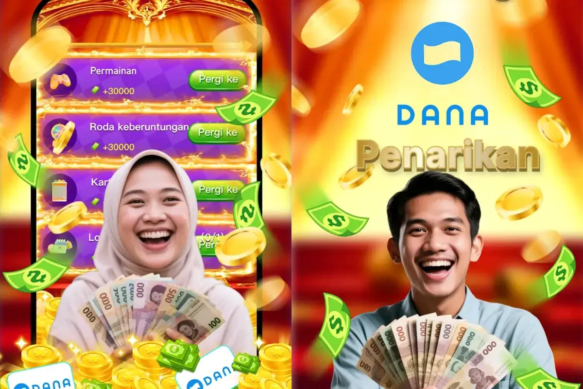 Dapat saldo DANA gratis hingga puluhan ribu rupiah dari aplikasi game penghasil uang. (Sumber: Play Store)