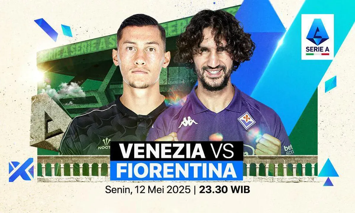 Info live streaming Venezia vs Fiorentina. (Sumber: Vidio)