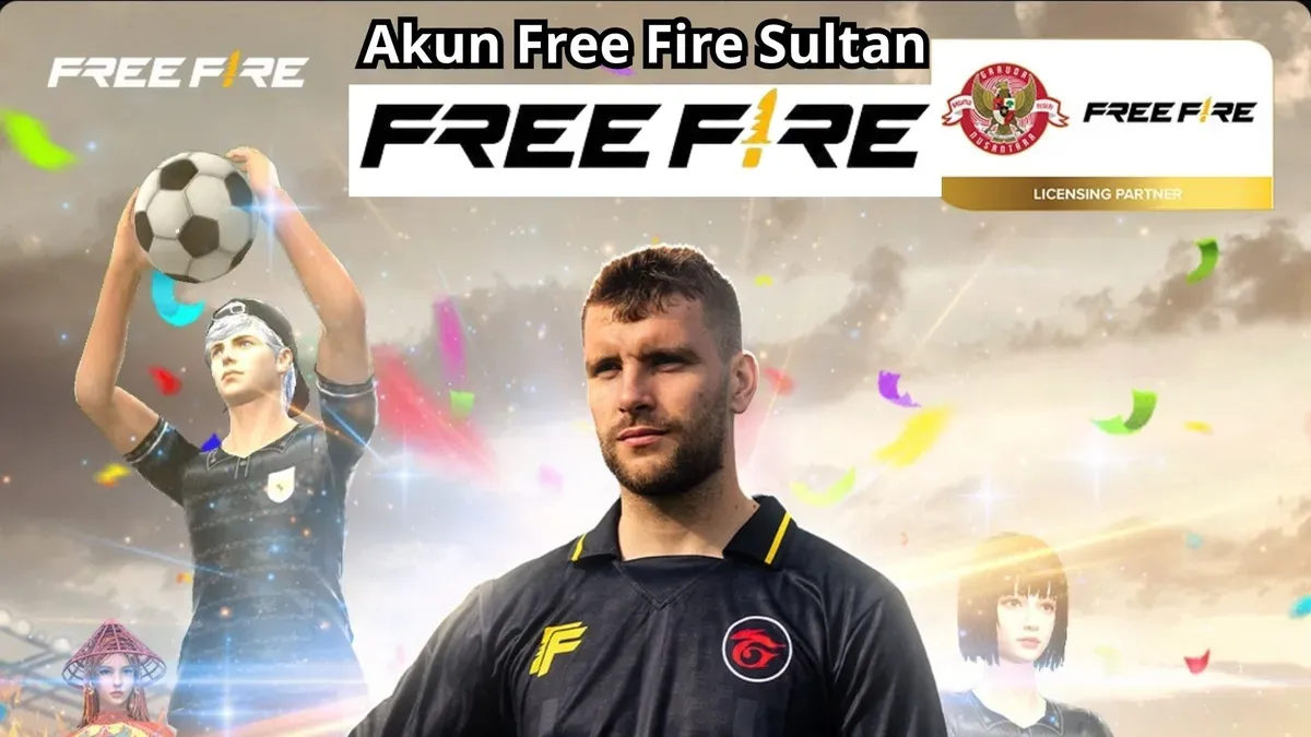 Klaim akun FF sultan gratis 2025. (Canva)