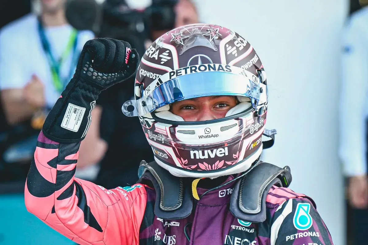 Kimi Antonelli. (Sumber: Instagram @mercedesamgf1)