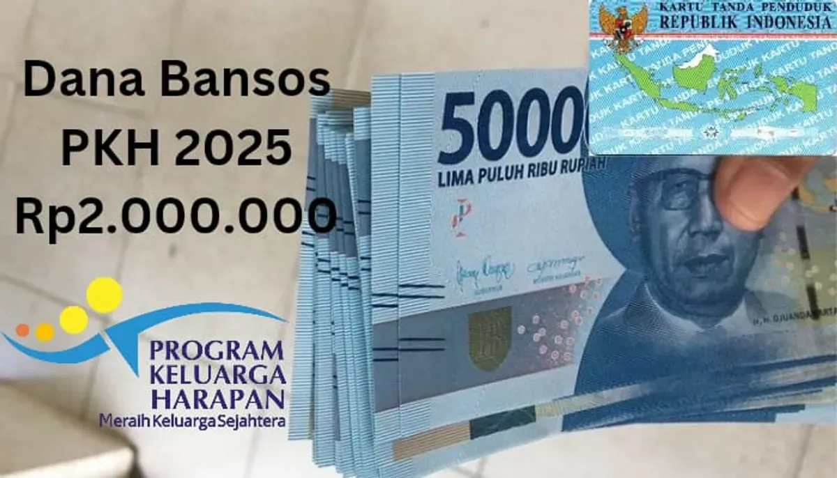 NIK e-KTP milik kamu bisa ambil dana bansos PKH 2025 Rp2.000.000 cair per tahun lewat Rekening KKS. (Sumber: Poskota/Gabriel Omar Batistuta)