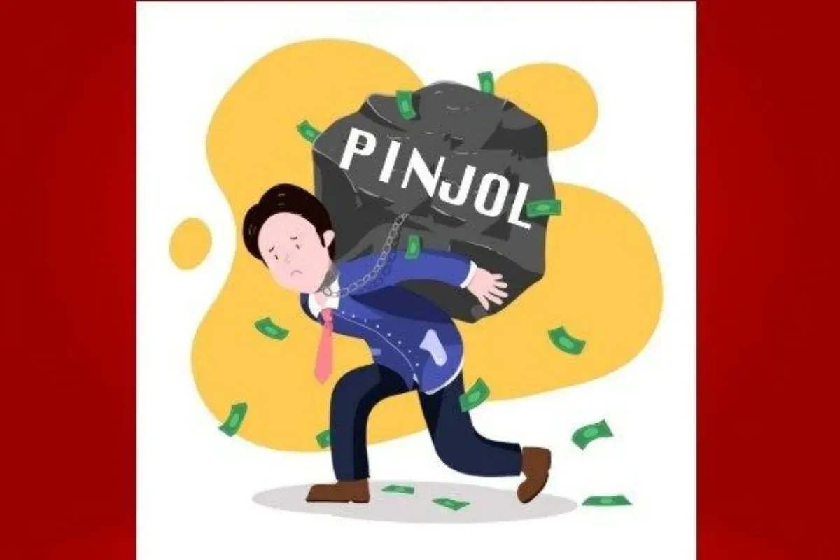 Ilustrasi pinjol menjerat mahasiswa. (Sumber: pundi)