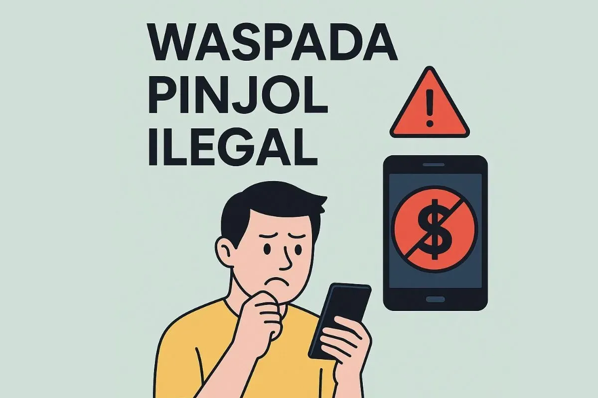 Ciri-ciri dan modus penipuan pinjol ilegal. (Sumber: Poskota/Syania Nurul Lita Baikuni)