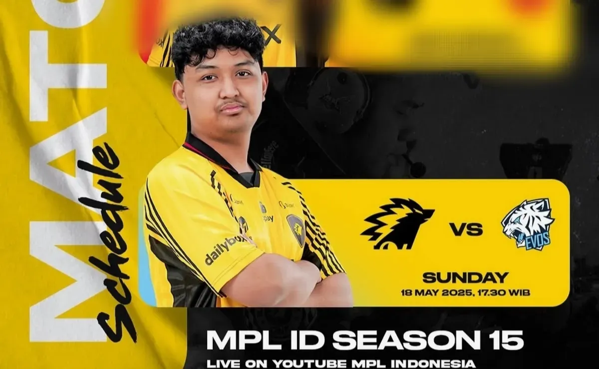 Turnamen Mobile Legends MPL ID Season 15 2025 mempertemukan tim Evos vs Onic Esport laga penentu lolos ke babak playoff. (IG Onic)