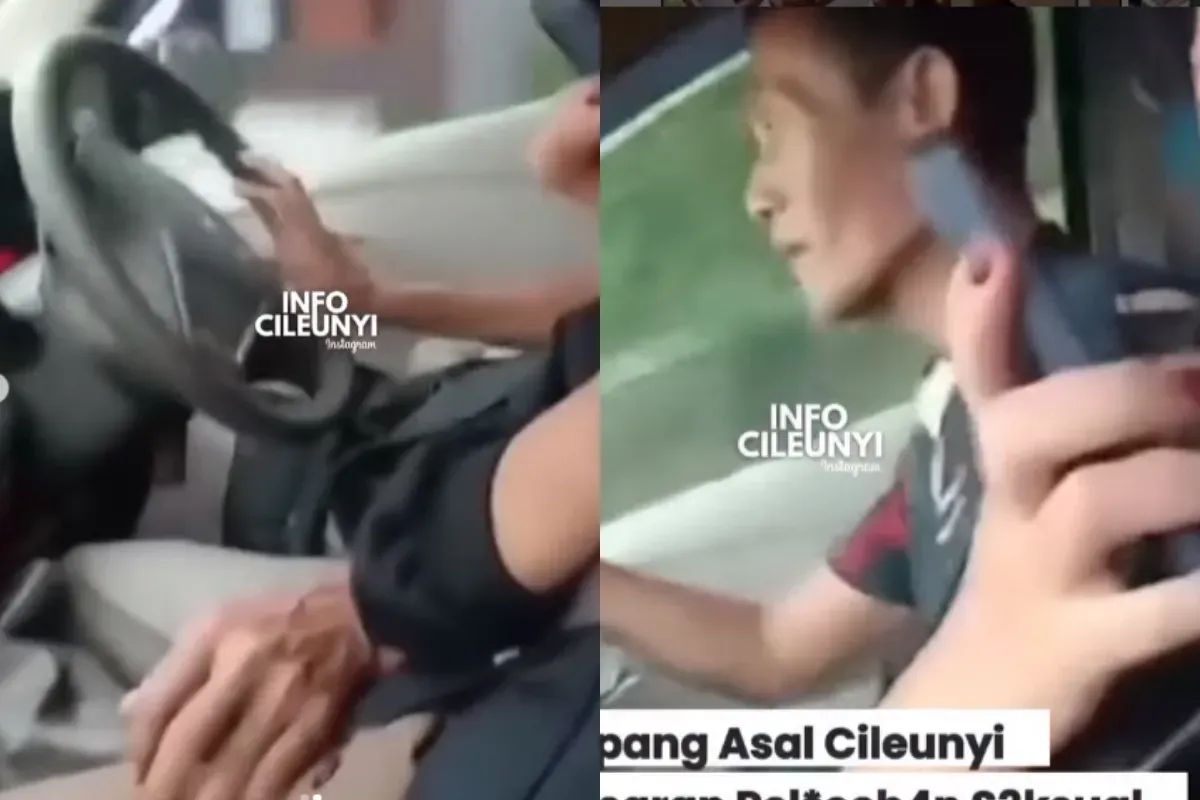 Aksi pelecehan seksual oleh sopir taksi online terhadap penumpangnya yang masih duduk di kelas 7 SMP. (Sumber: Tangkap Layar Instagram/@fakta.indo)