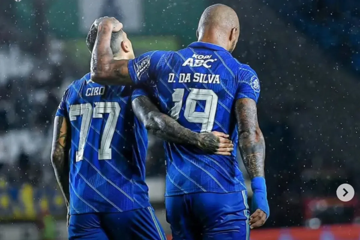 Potret Ciro Alves dan David da Silva yang dikabarkan akan hengkang ke Malut United. (Sumber: Instagram/@gosballfc)