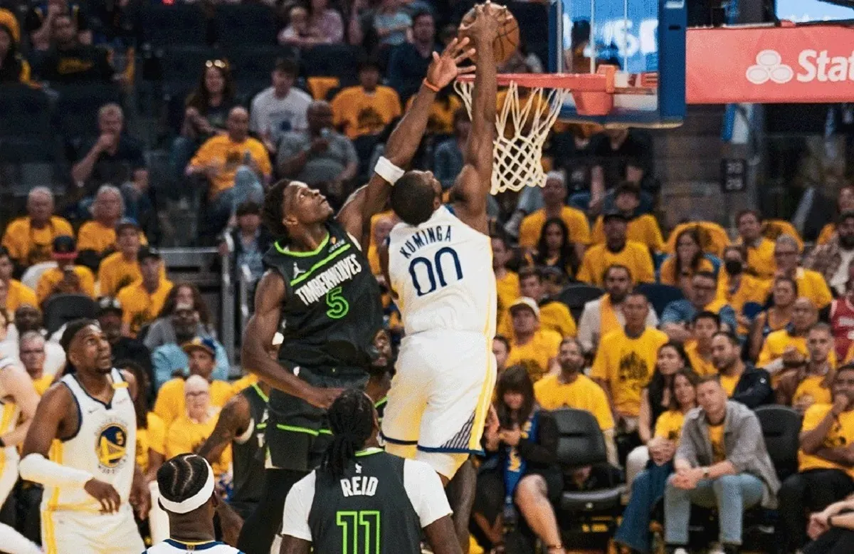 Streaming Minnesota Timberwolves vs Golden State Warriors di Game 5 semifinal wilayah Barat NBA 2025. (Foto: Instagram/@warriors)