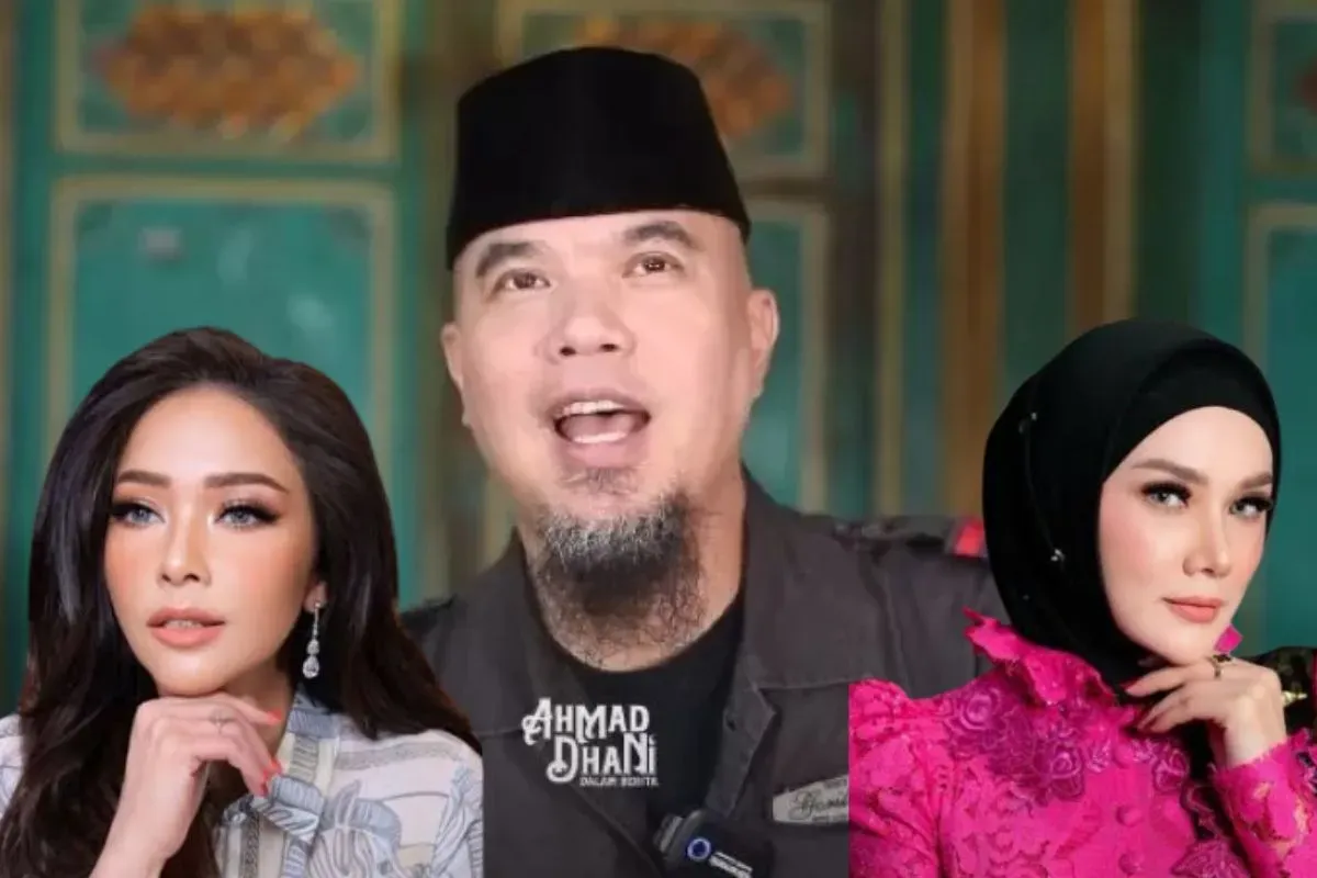 Ahmad Dhani ingin sandingkan Mulan Jameela dengan Maia Estianty di pernikahan Al Ghazali. (Sumber: Istimewa)