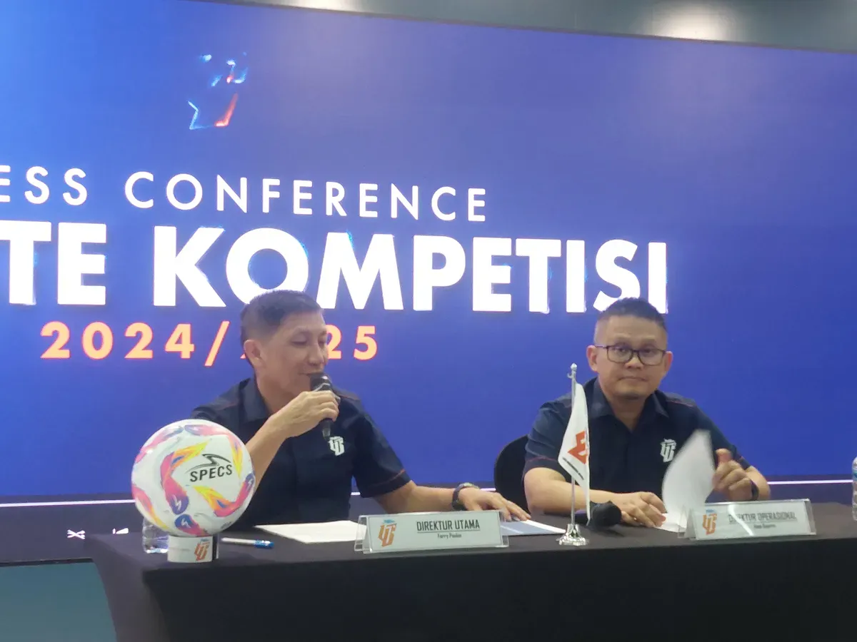 Direktur Utama PT Liga Indonesia Baru, Ferry Paulus.