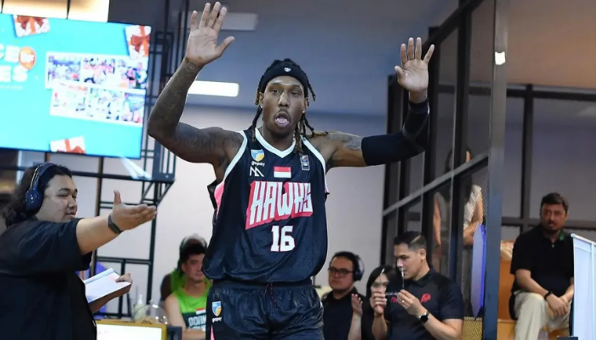 Pebasket Tangerang Hawks Jarred Shaw diblacklist IBL usai tertangkap bawa permen ganja. (Sumber: Instagram/@slimnojim16_)