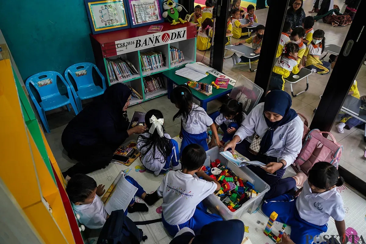 Ruang Publik Terpadu Ramah Anak (RPTRA) Kalijodo, Jakarta Barat, Jumat, 16 Mei 2025. (Sumber: Poskota/Bilal Nugraha Ginanjar)