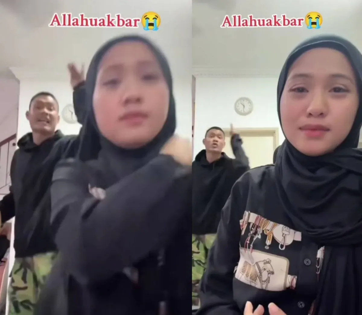 TikToker Malaysia, Siti Jumumall viral di medsos lantaran ditalak saat melakukan live. (Sumber: Tangkap layar Instagram/@medsoszone)