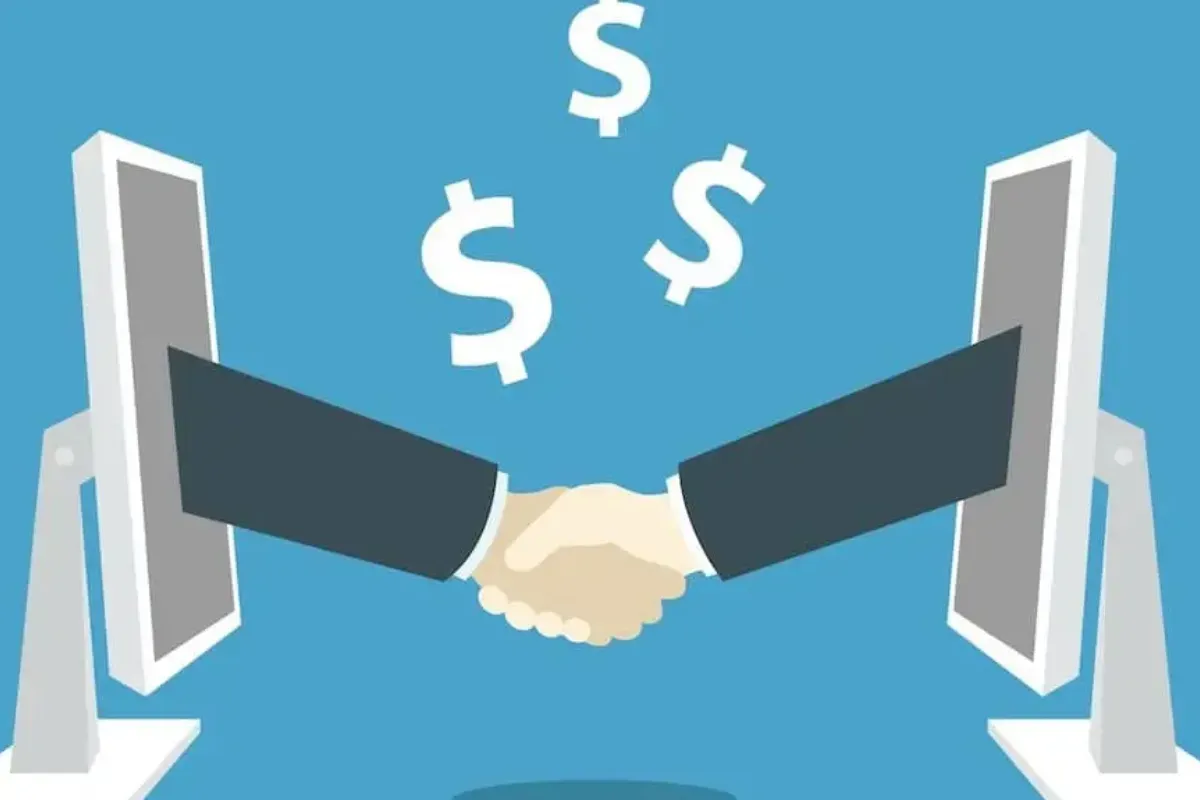 Ilustrasi cara kerja pinjol legal untuk jadi sarana investasi. (Sumber: Amartha)
