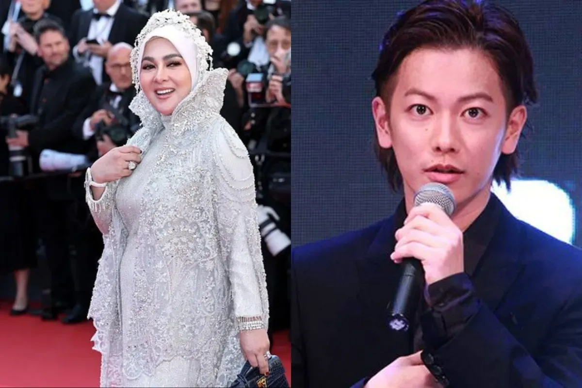 Potret Takeru Satoh aktor Jepang follow akun IG atau Instagram Syahrini istri Reino Barack. (Sumber: Instagram/@takeruxxsato/@Princessyahrini)