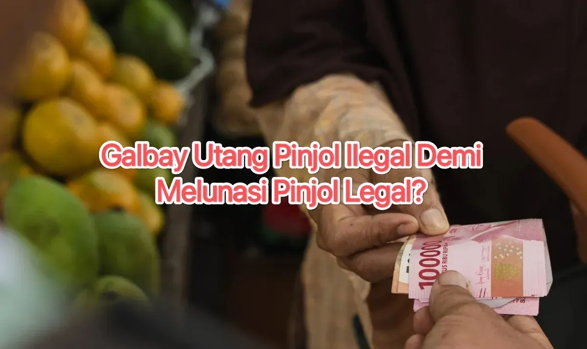 Pinjam uang di aplikasi pinjol ilegal demi menutupi utang di aplikasi pinjol legal. (Canva)