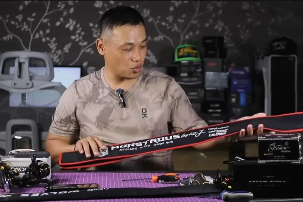Review joran pancing Seahawk Monstrous, cocok buat yang suka main kasar. (Sumber: YouTube/Dhobies Julyanto)