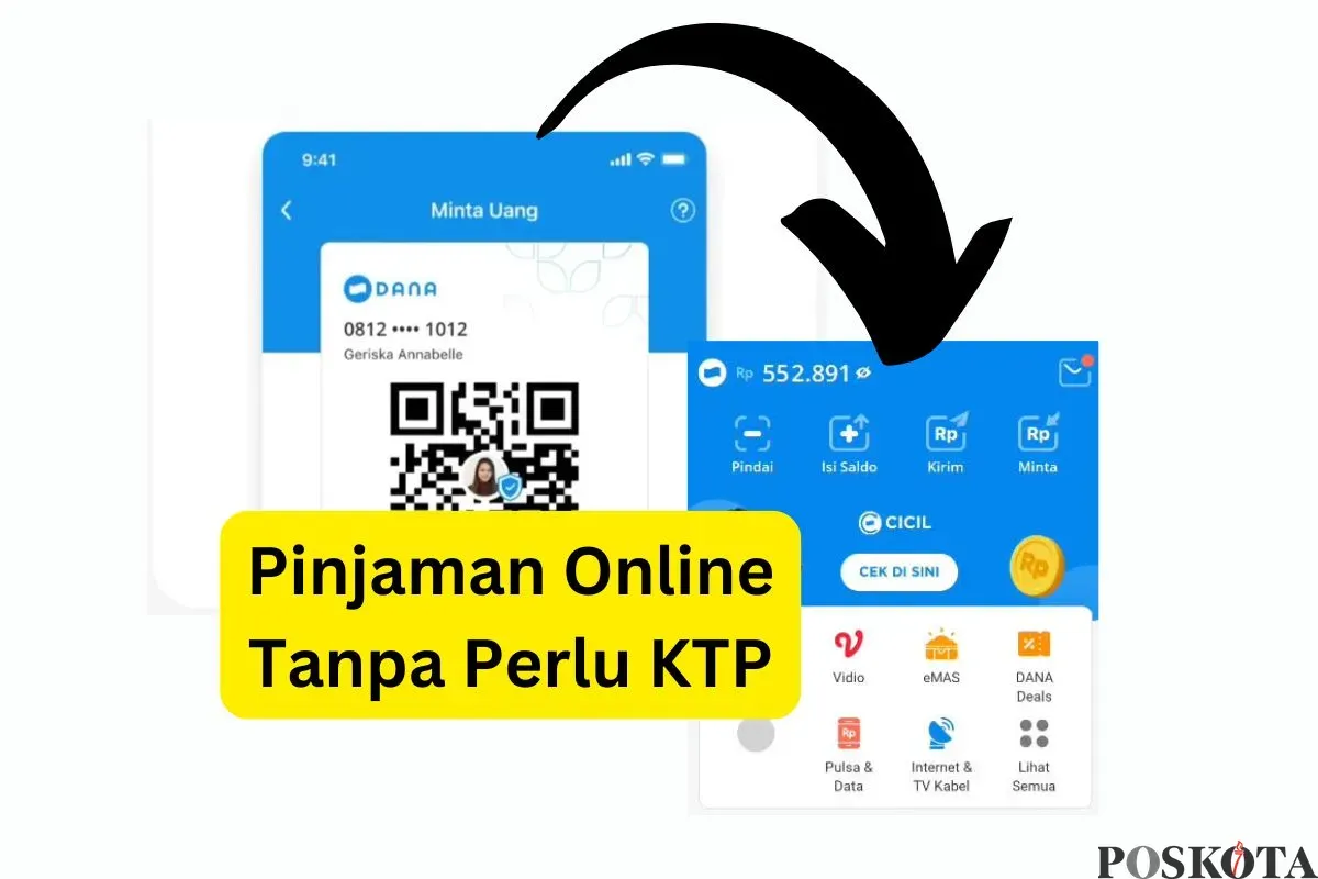 Gunakan fitur ini bisa dapat pinjaman online mudah tanpa syarat KTP, cek caranya. (Sumber: Poskota/Faiz)
