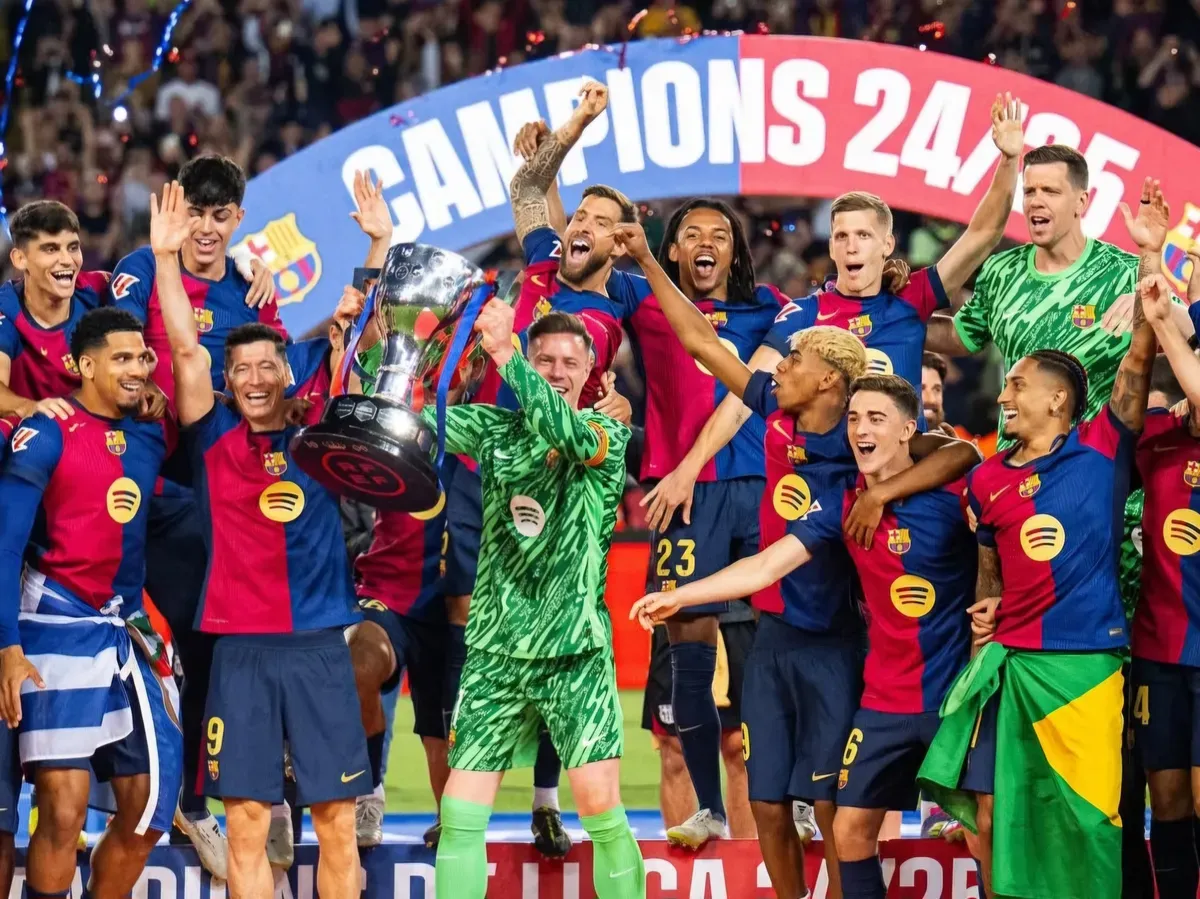Barcelona harus menerima kekalahan 2-3 secara dramatis dari Villarreal dalam lanjutan La Liga 2024/2025 di Estadio Olimpico Lluis Companys, Senin, 19 Mei 2025 dini hari WIB. (Sumber: @fcbarcelona)