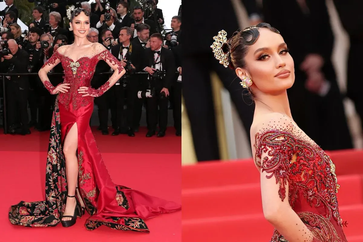 Cinta Laura di Festival Film Cannes 2025. (Sumber: Instagram/@claurakiehl)