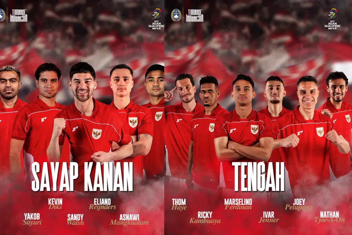 Daftar Lengkap 32 Pemain Timnas Indonesia untuk Kualifikasi Piala Dunia 2026 (Juni 2025) (Sumber: Dok/PSSI)