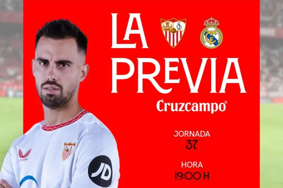 Ilustrasi link live streaming Sevilla vs Real Madrid kick-off pukul 00.00 WIB pada Senin, 19 Mei 2025 (Sumber: X/SevillaFC)