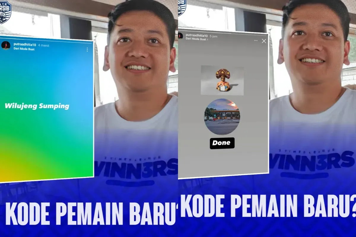 Ilustrasi manajemen Persib berikan kode pemain anyar di musim depan. (Sumber: Instagram/@persibtalk.id)