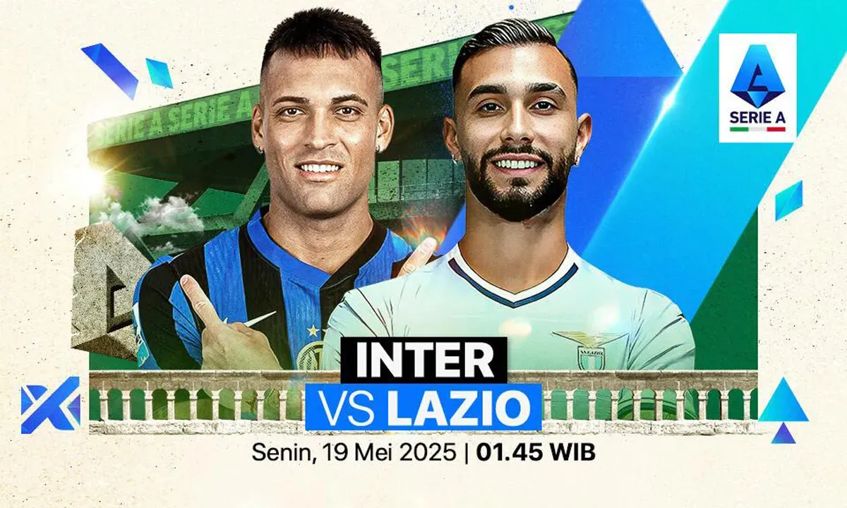 Info live streaming Inter Milan vs Lazio. (Sumber: Vidio)