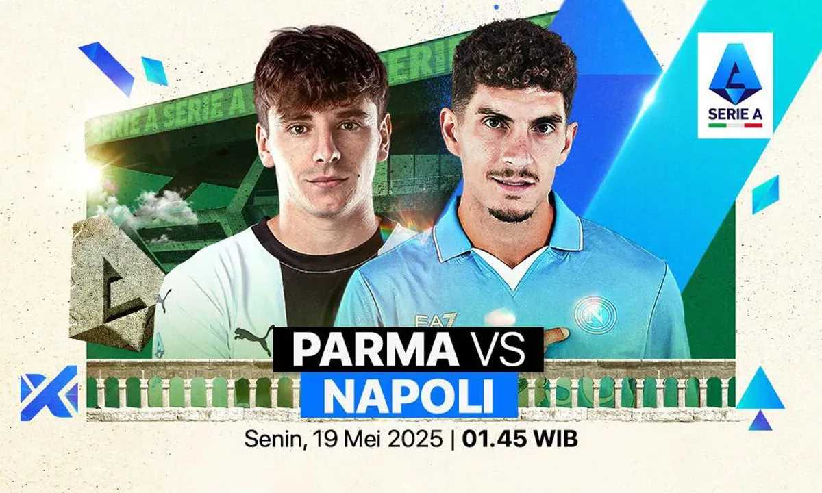 Info live streaming Parma vs Napoli. (Sumber: Vidio)