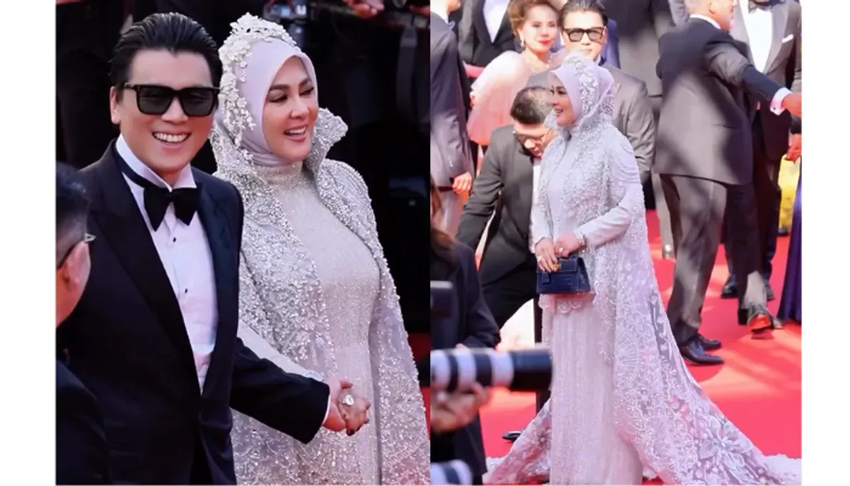 Syahrini raih penghargaan UNESCO di Cannes 2025 (Sumber: Instagram/@princessyahrini)