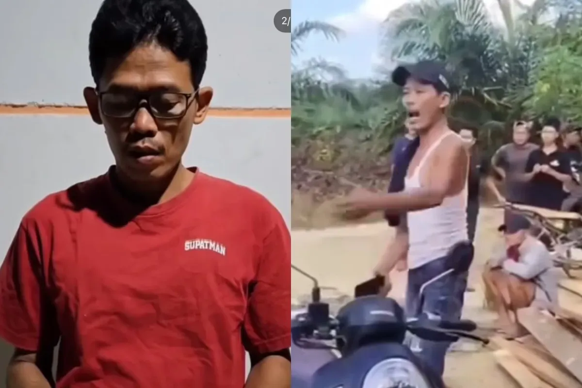 Pria yang menghina Prabowo Subianto serta menantang TNI dan Polisi akhirnya minta maaf. (Sumber: Tangkap Layar Instagram/@medsoszone)